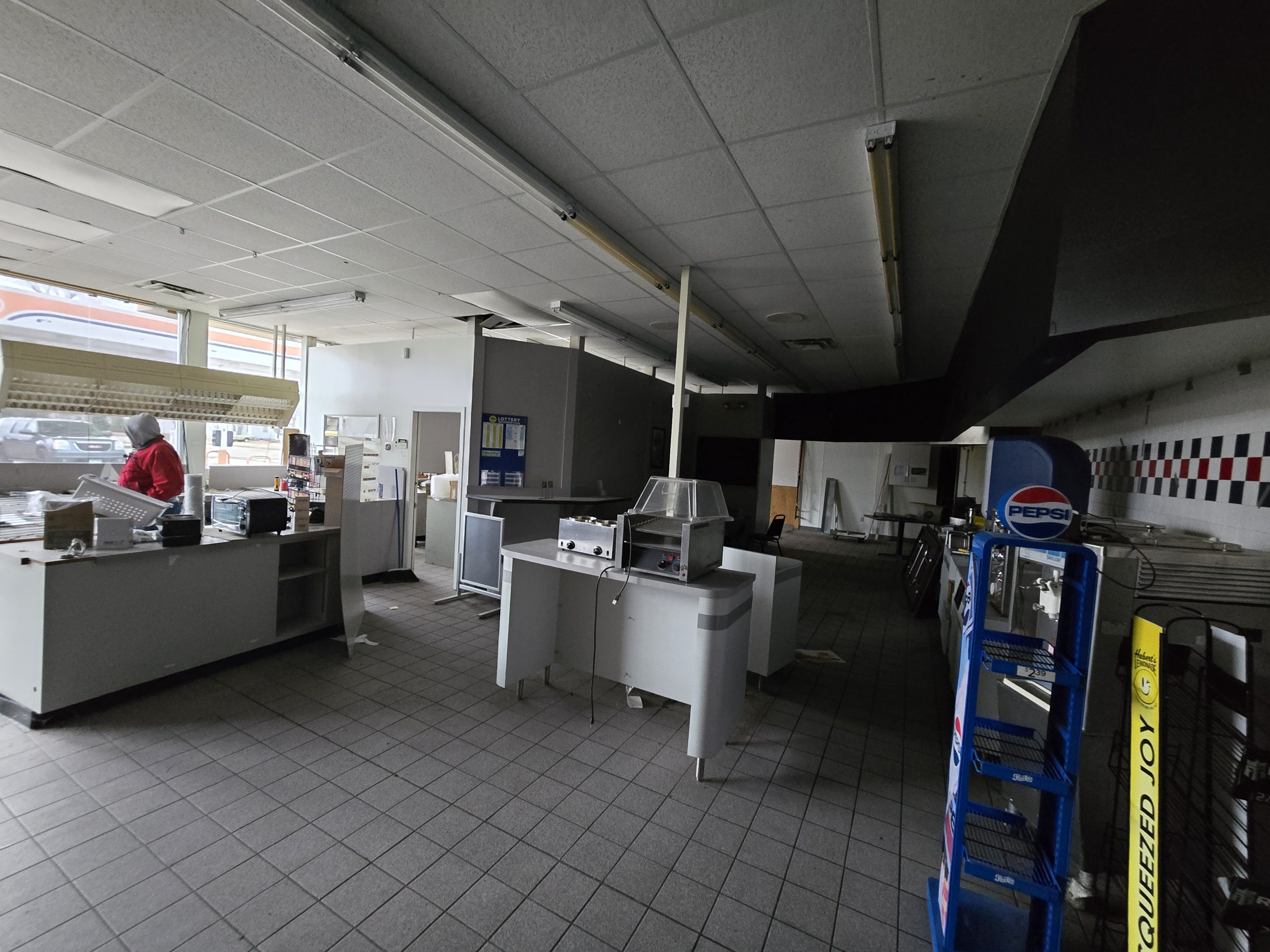 Wheaton checkout before renovation